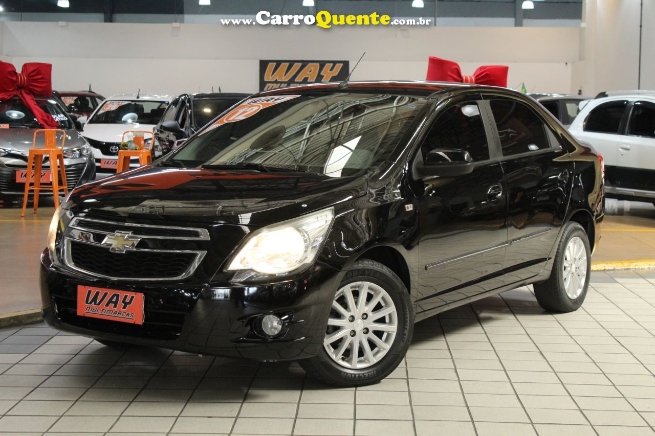 CHEVROLET COBALT 1.4 MPFI LTZ 8V 2012 - Loja