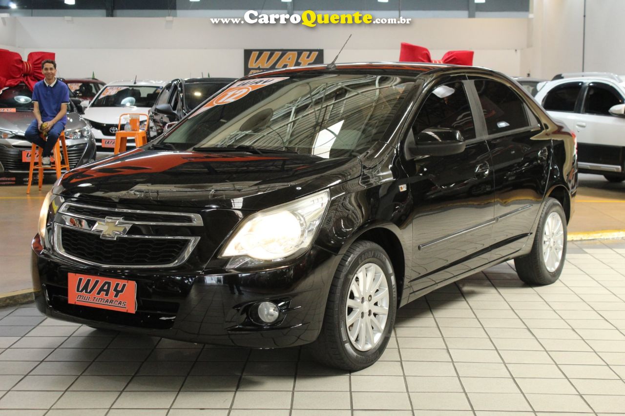 CHEVROLET COBALT 1.4 MPFI LTZ 8V 2012 - Loja