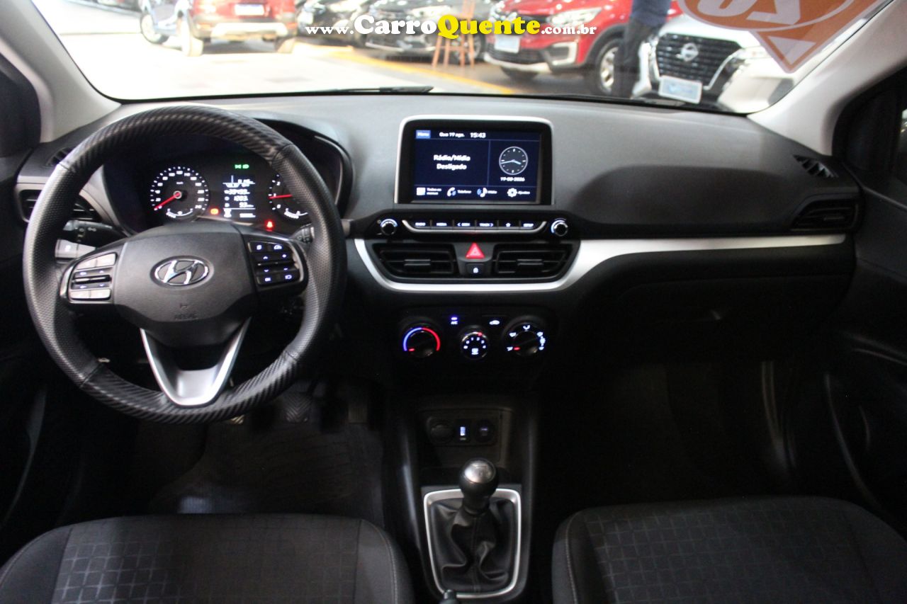 HYUNDAI HB20 1.0 COMFORT 12V 2023 - Loja