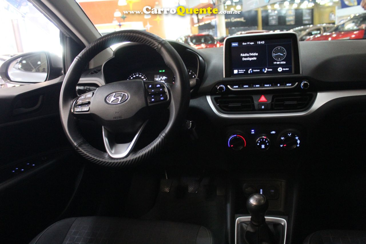 HYUNDAI HB20 1.0 COMFORT 12V 2023 - Loja