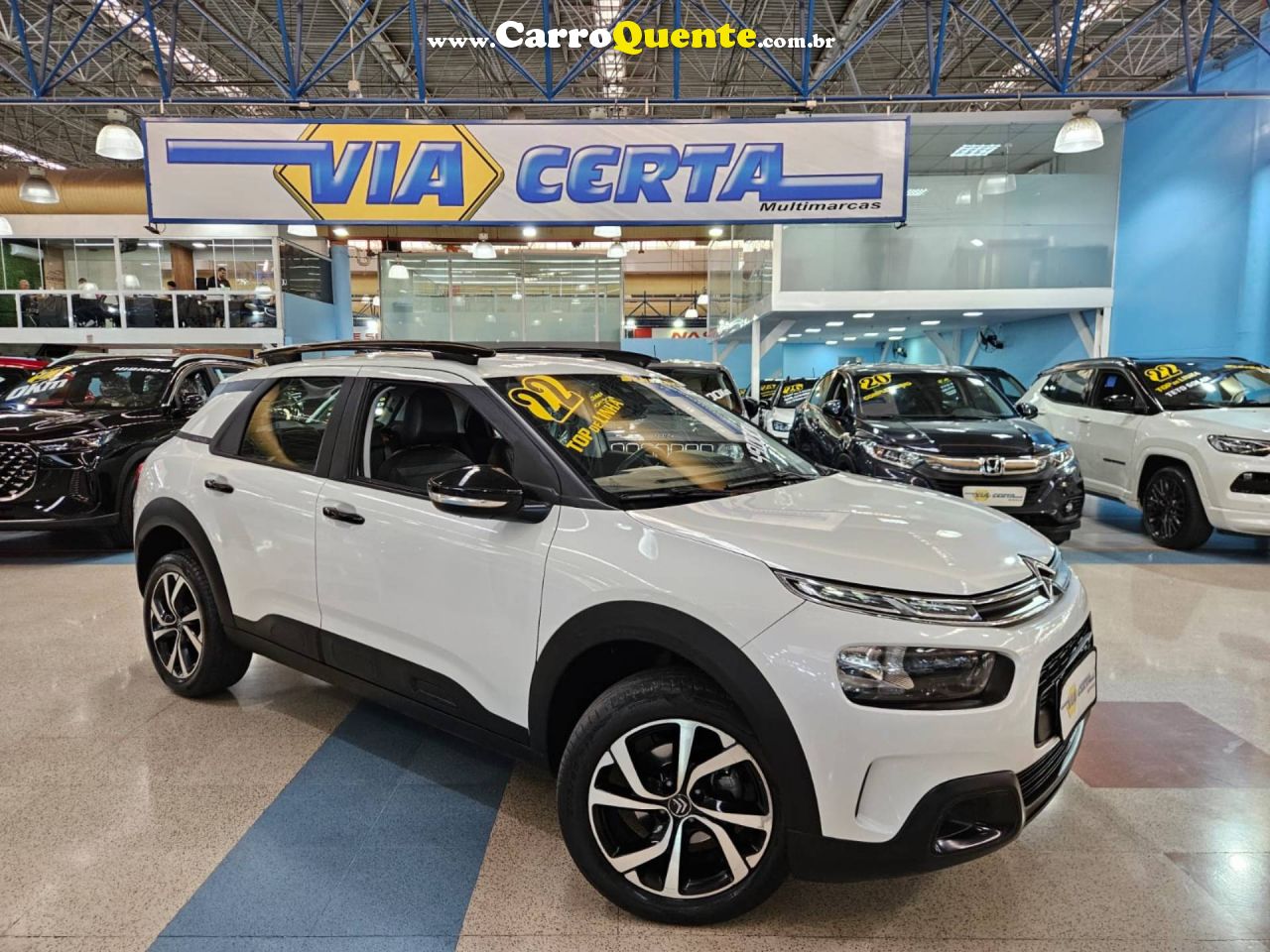 CITROEN C4 CACTUS 1.6 THP SHINE PACK * C/ 49.000 KM Apenas * 2022 - Loja