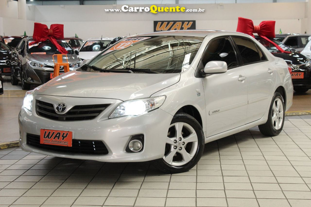 TOYOTA COROLLA 1.8 XLI 16V 2012 - Loja