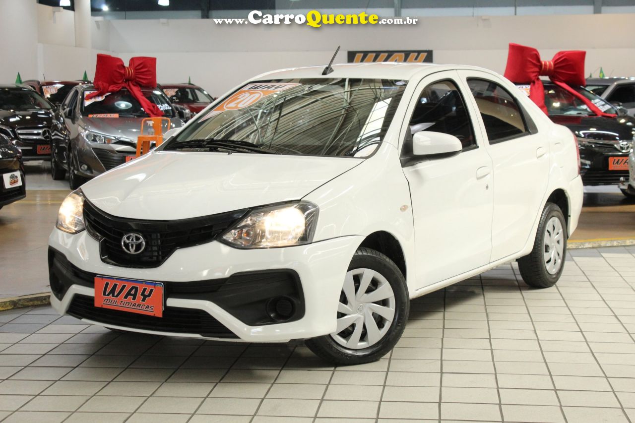 TOYOTA ETIOS 1.5 X SEDAN 16V 2020 - Loja