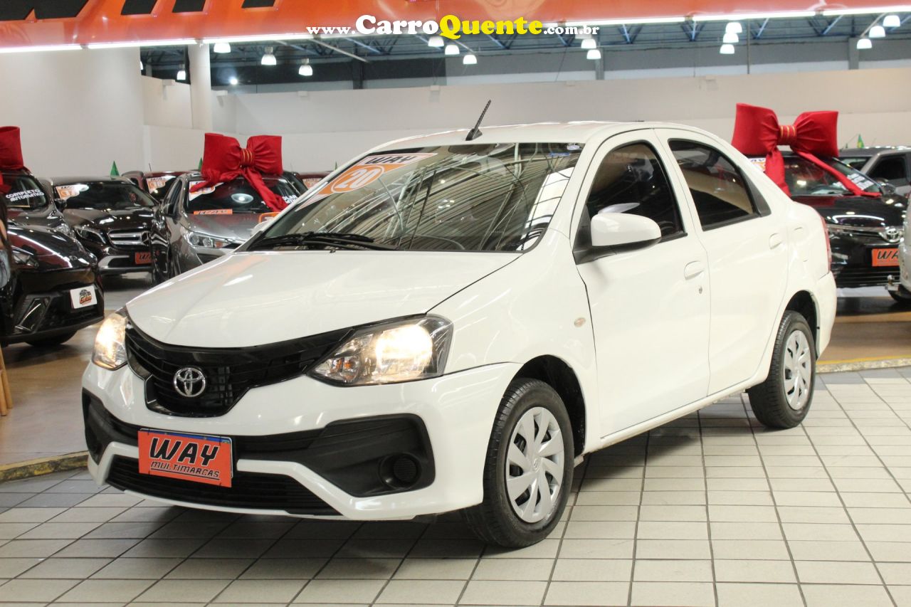 TOYOTA ETIOS 1.5 X SEDAN 16V 2020 - Loja