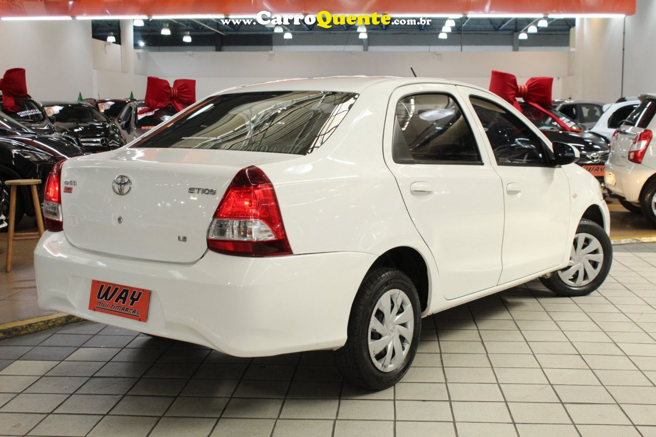 TOYOTA ETIOS 1.5 X SEDAN 16V 2020 - Loja