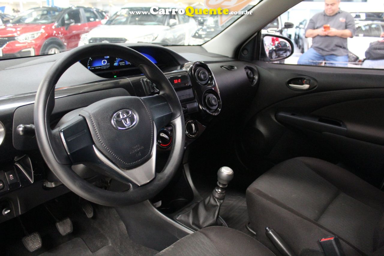 TOYOTA ETIOS 1.5 X SEDAN 16V 2020 - Loja