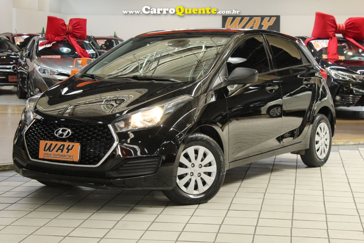 HYUNDAI HB20 1.0 UNIQUE 12V 2019 - Loja