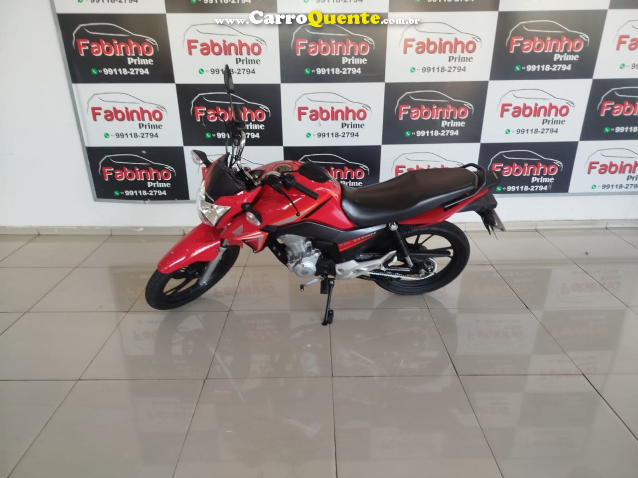HONDA CG 160 TITAN EX 2017 - Loja