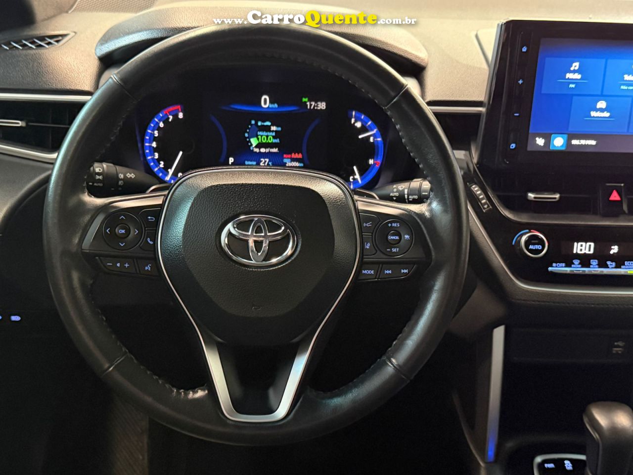TOYOTA   COROLLA CROSS XRE 2.0 16V FLEX AUT.   PRETO 2024 2.0 FLEX - Loja