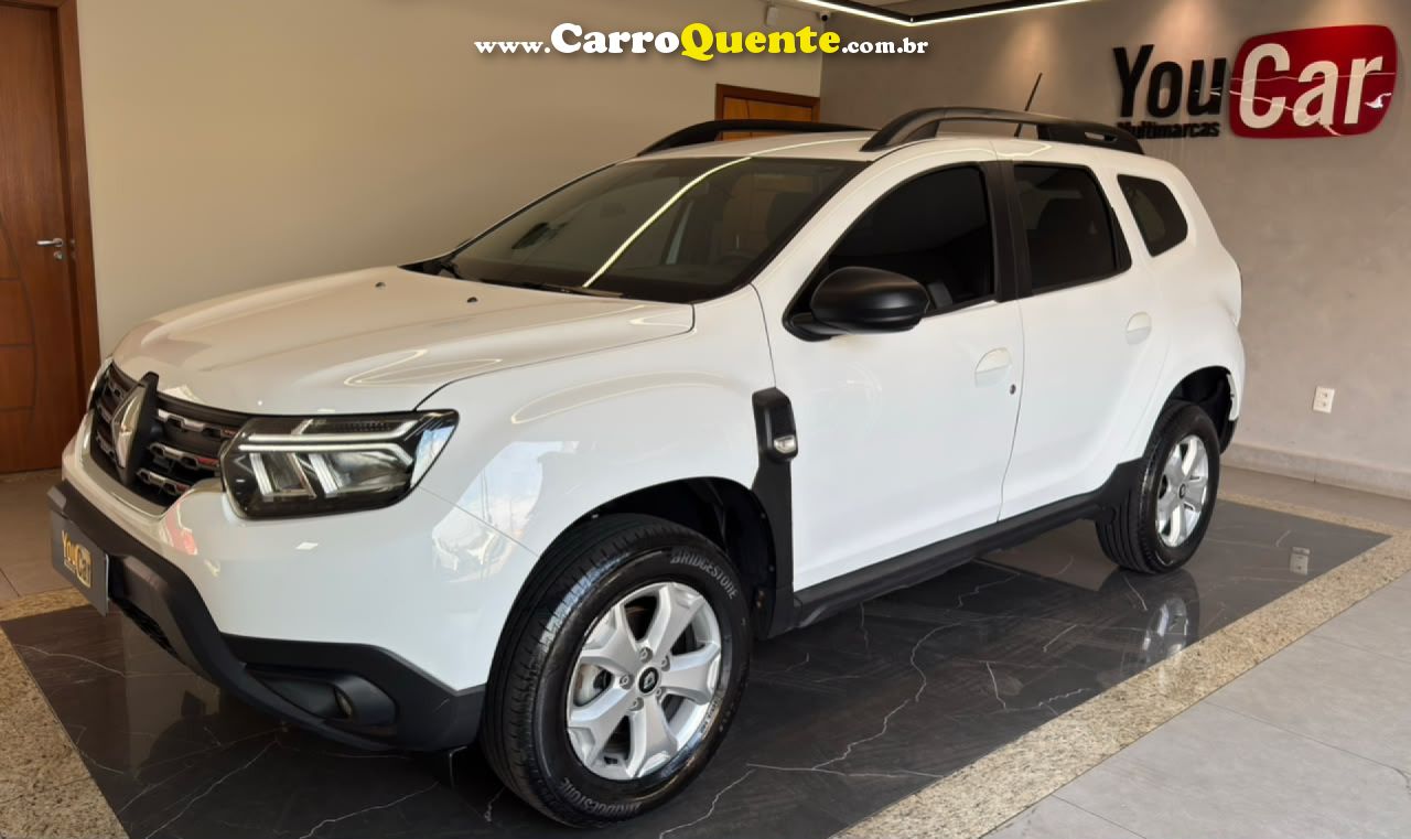 RENAULT   DUSTER INTENSE PLUS FLEX 1.6 MT   BRANCO 2025 1.6 FLEX - Loja
