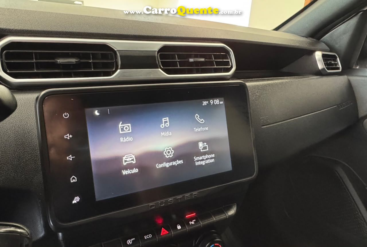 RENAULT   DUSTER INTENSE PLUS FLEX 1.6 MT   BRANCO 2025 1.6 FLEX - Loja
