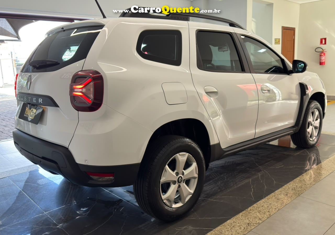 RENAULT   DUSTER INTENSE PLUS FLEX 1.6 MT   BRANCO 2025 1.6 FLEX - Loja