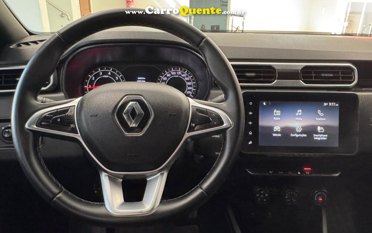 RENAULT   DUSTER INTENSE PLUS FLEX 1.6 MT   BRANCO 2025 1.6 FLEX - Loja