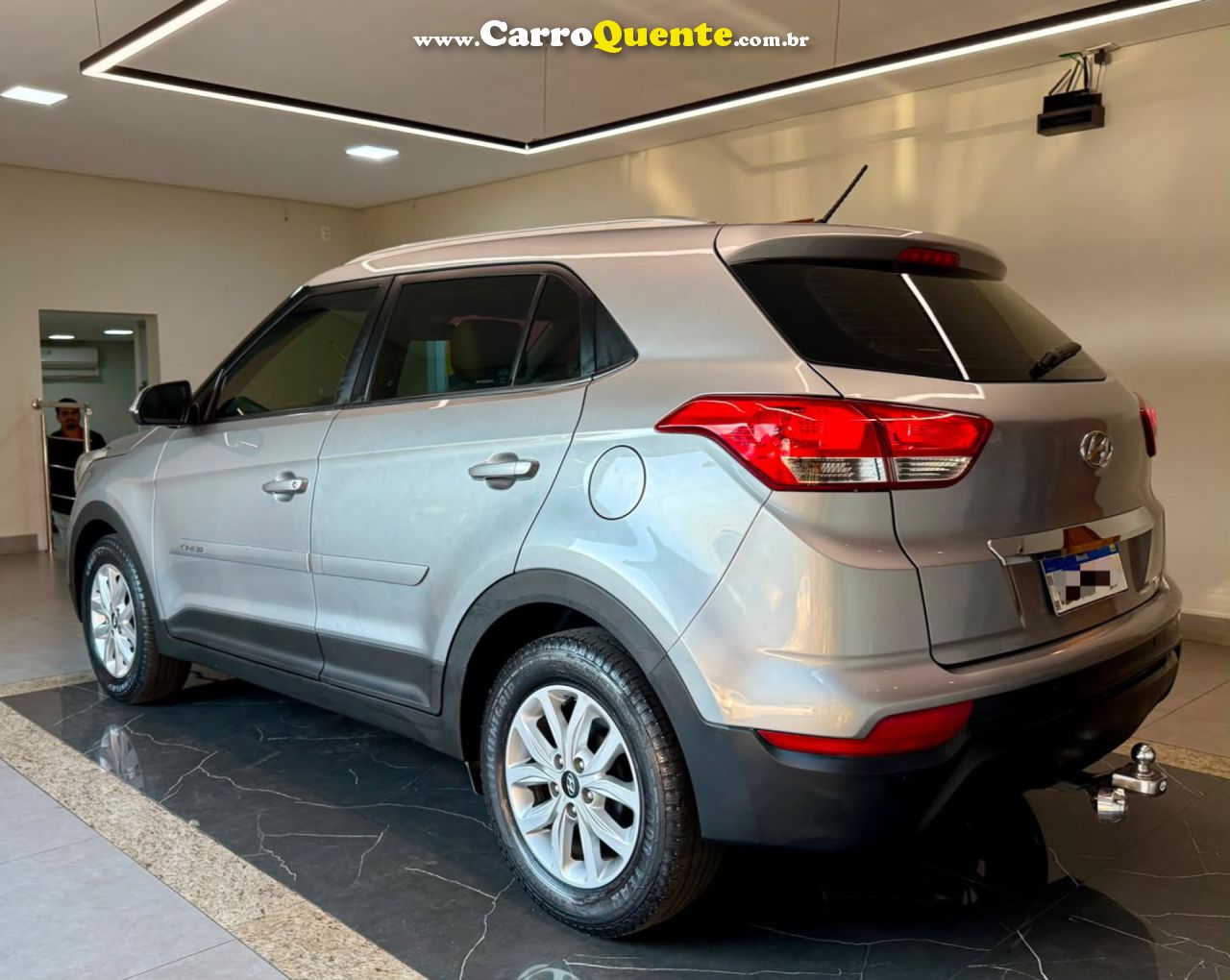 HYUNDAI   CRETA ACTION 1.6 16V FLEX AUT.   PRATA 2022 1.6 FLEX - Loja