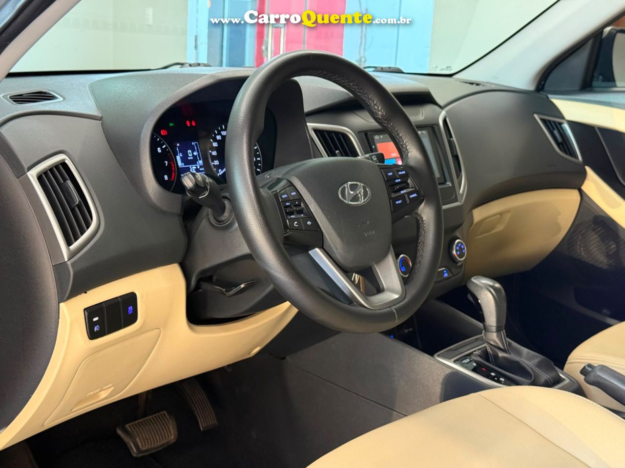 HYUNDAI   CRETA ACTION 1.6 16V FLEX AUT.   PRATA 2022 1.6 FLEX - Loja