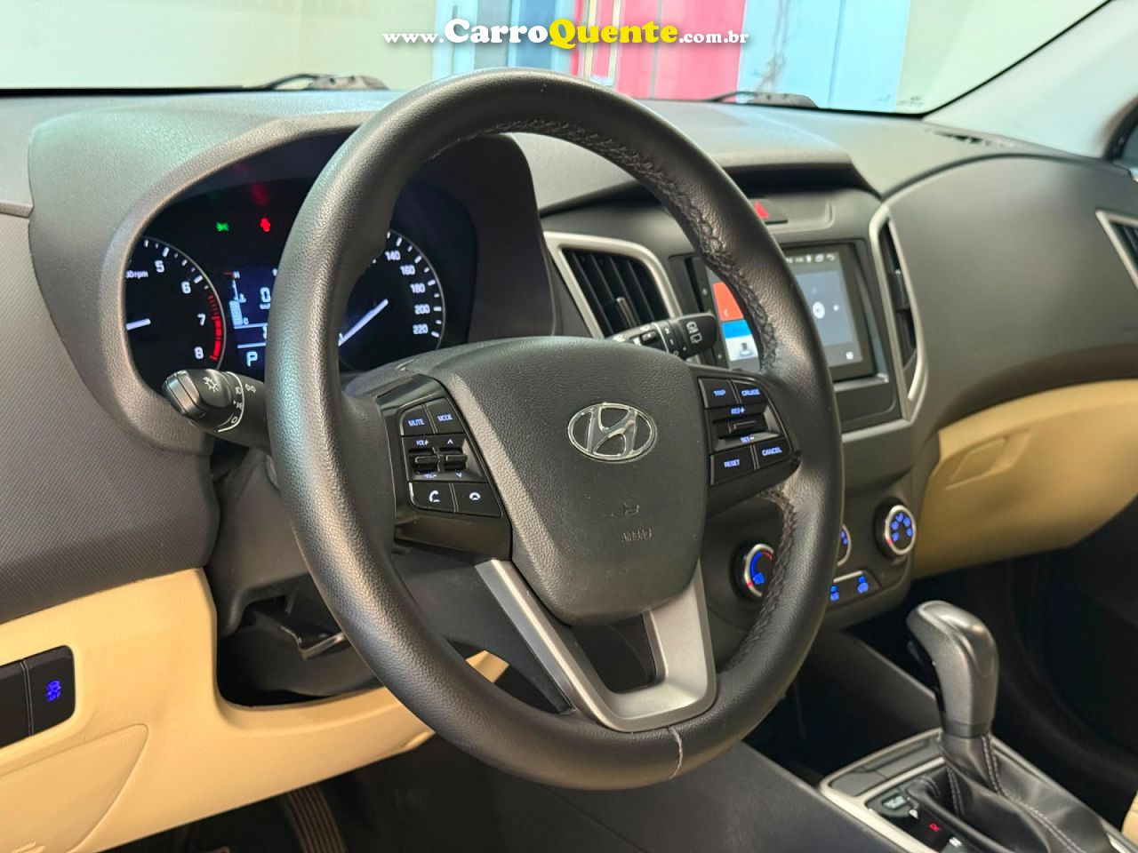 HYUNDAI   CRETA ACTION 1.6 16V FLEX AUT.   PRATA 2022 1.6 FLEX - Loja