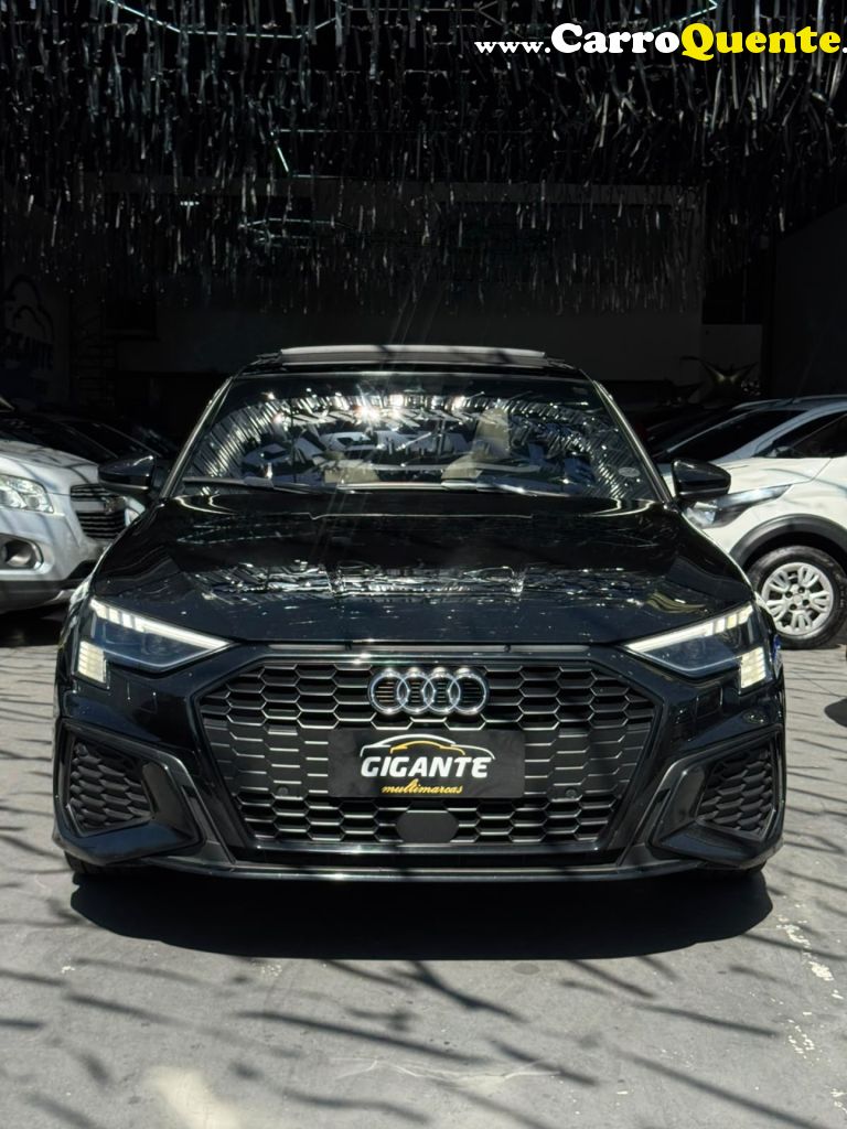 AUDI   A3 SPORTBACK S-LINE 2.0 TFSI S-TRO.HIB.   PRETO 2022 2.0 GASOLINA - Loja