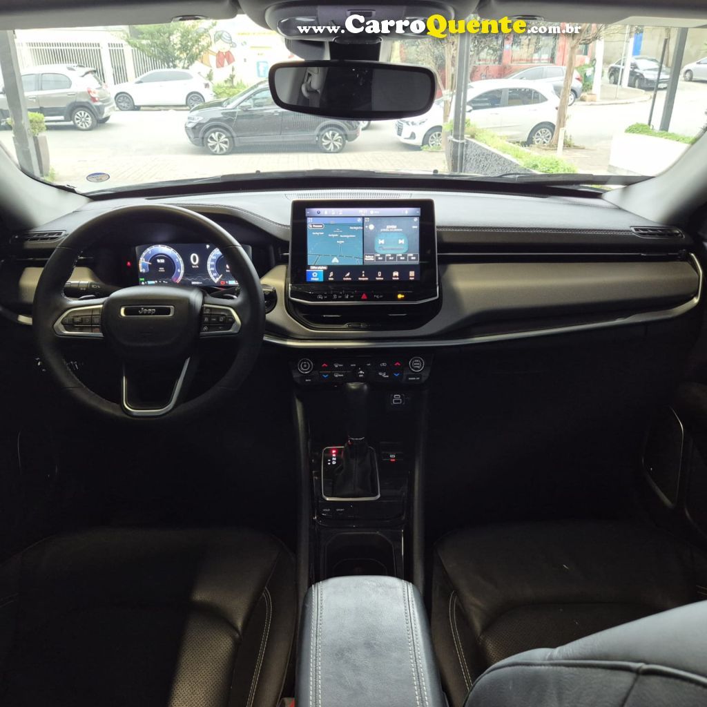 JEEP   COMPASS LONG. T270 1.3 TB 4X2 FLEX AUT.   CINZA 2025 1.3 FLEX - Loja