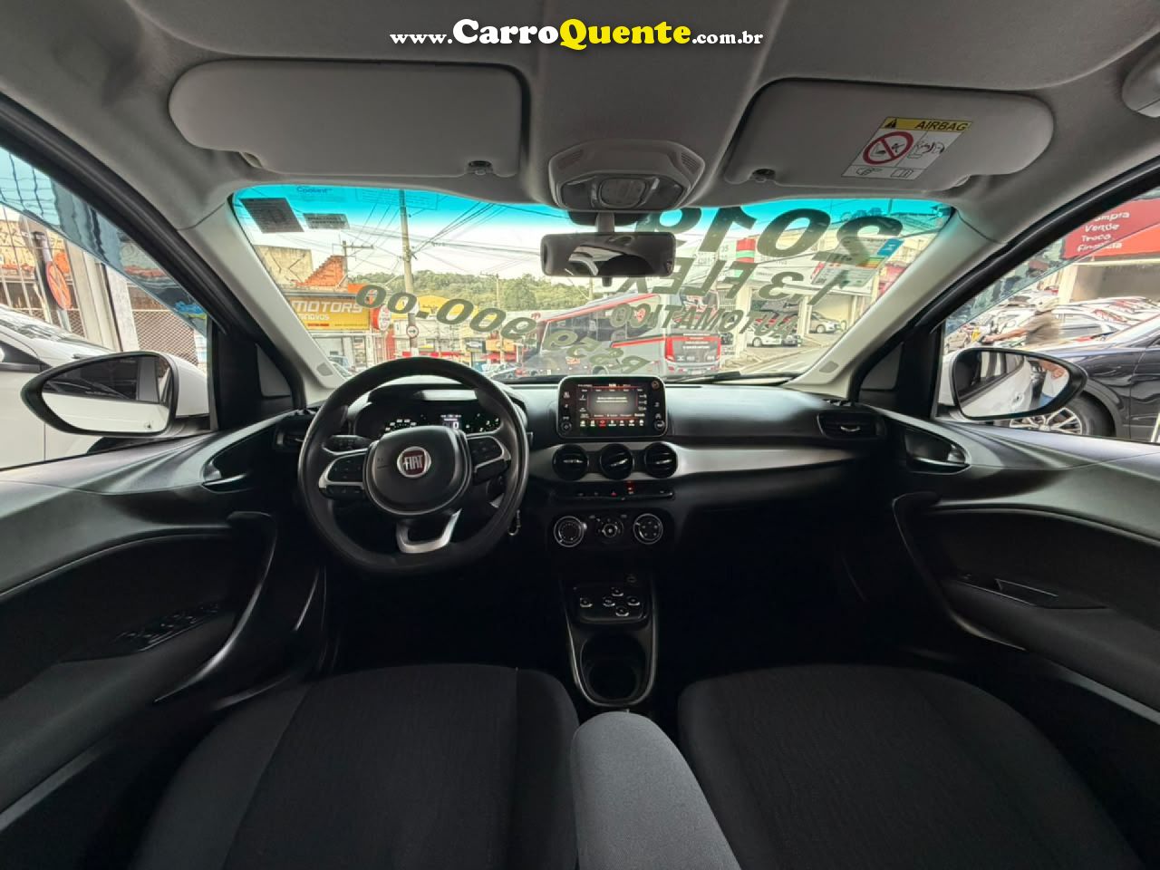 FIAT   CRONOS DRIVE GSR 1.3 8V FLEX   BRANCO 2019 1.3 FLEX - Loja