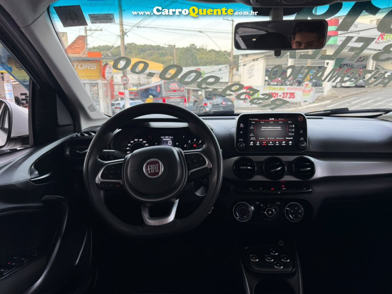FIAT   CRONOS DRIVE GSR 1.3 8V FLEX   BRANCO 2019 1.3 FLEX - Loja