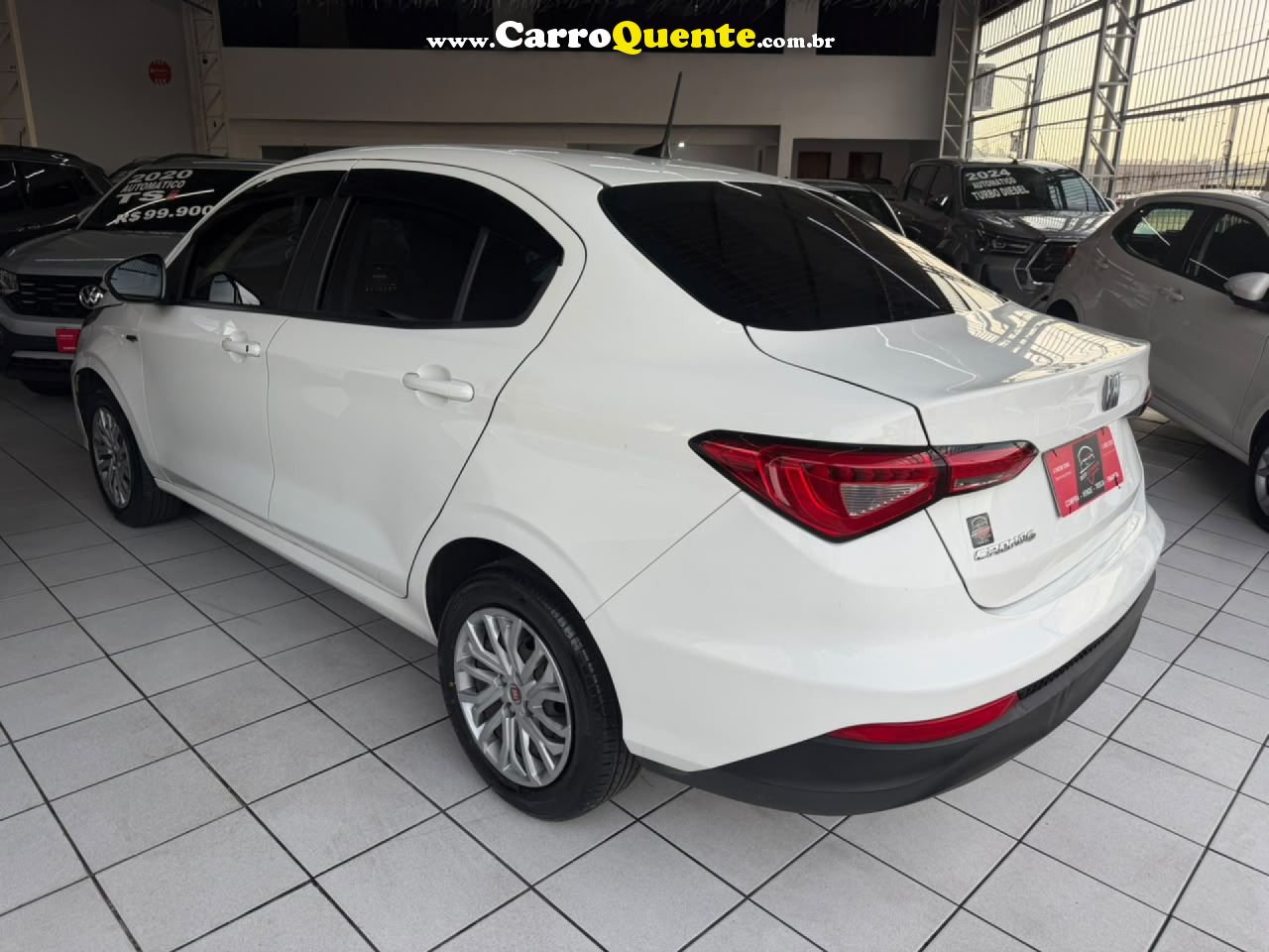 FIAT   CRONOS DRIVE GSR 1.3 8V FLEX   BRANCO 2019 1.3 FLEX - Loja