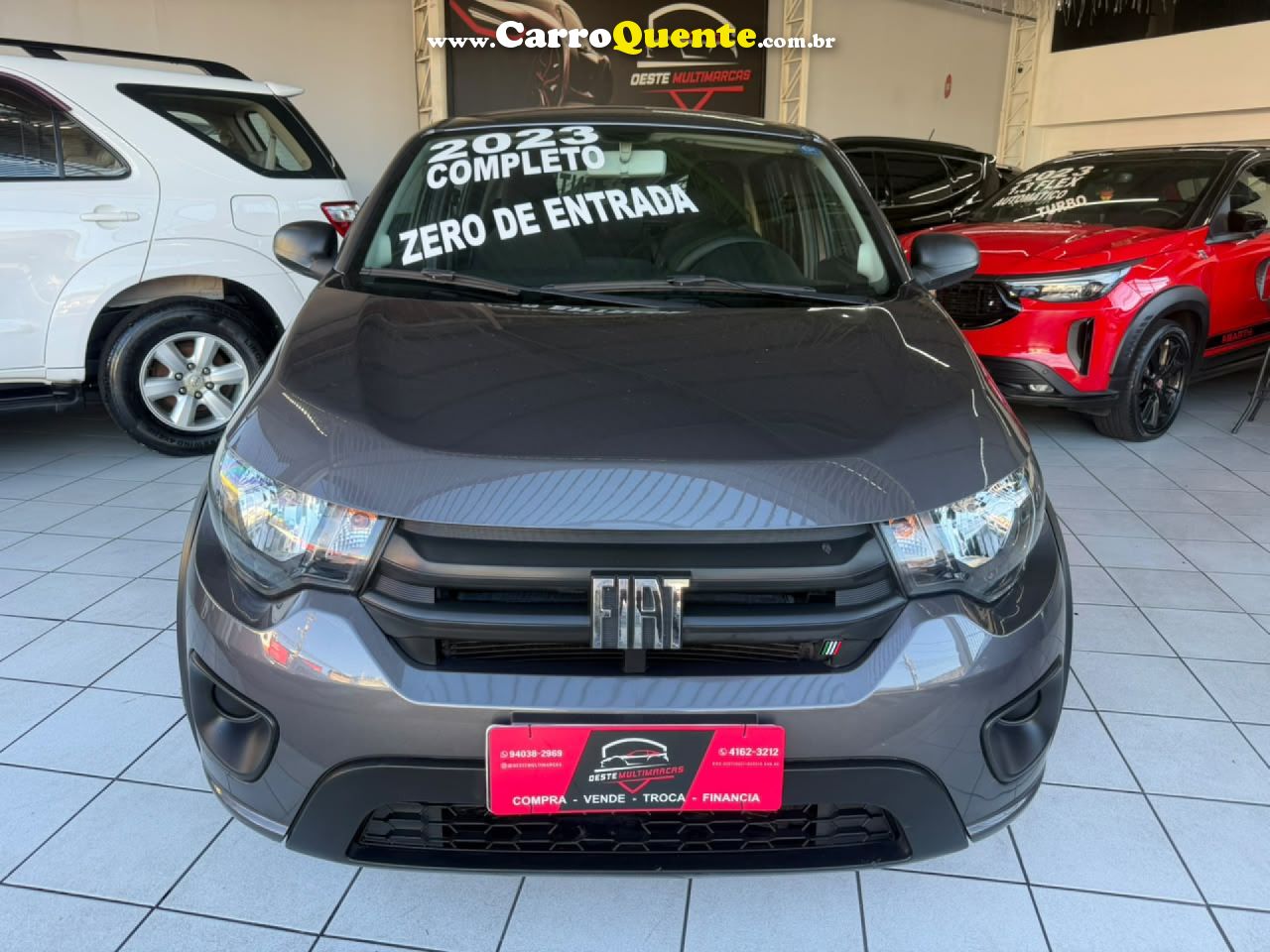 FIAT   MOBI LIKE 1.0 FIRE FLEX 5P.   CINZA 2023 1.0 FLEX - Loja