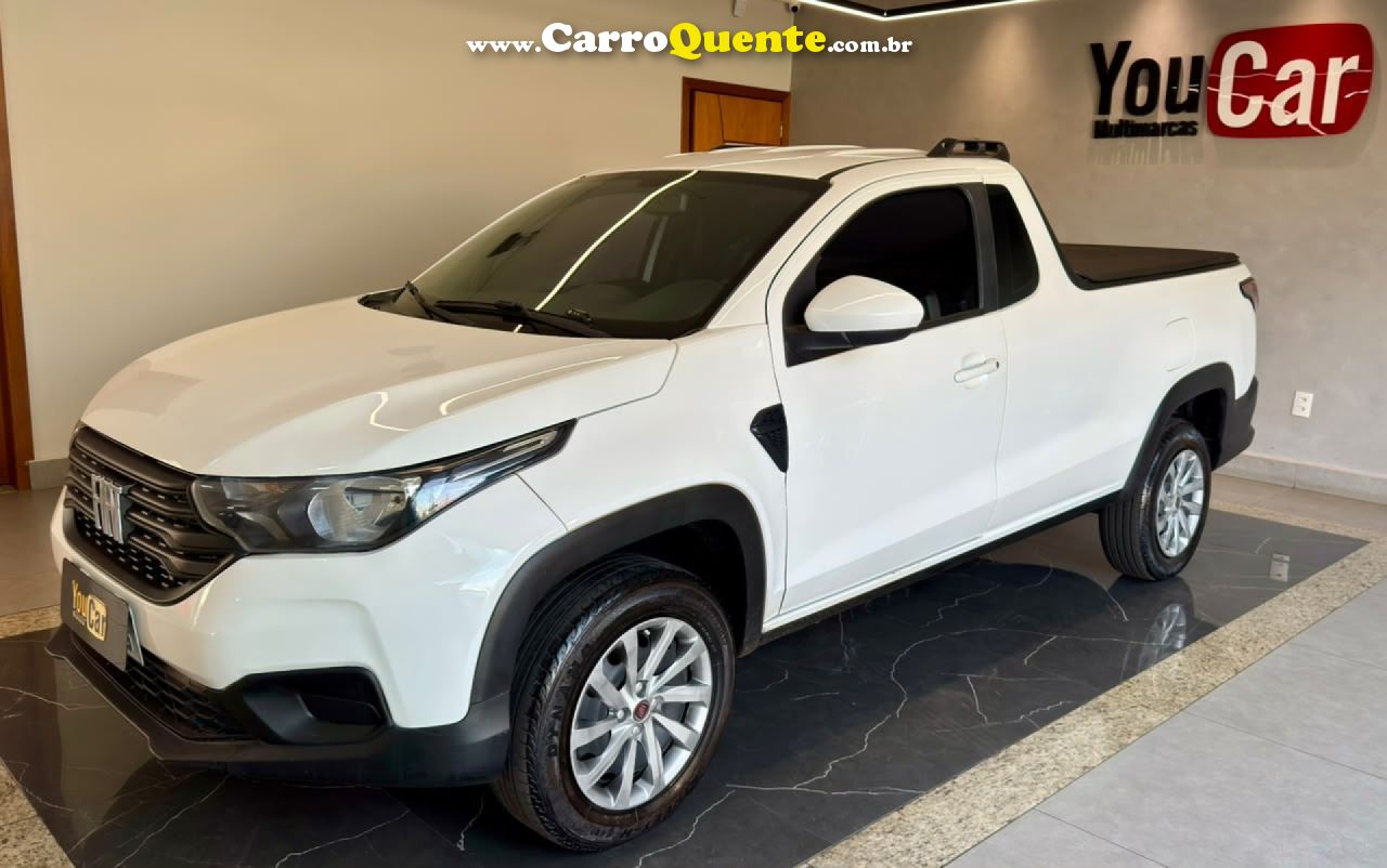 FIAT   STRADA ENDURANCE 1.4 FLEX 8V CS PLUS   BRANCO 2023 1.4 FLEX - Loja