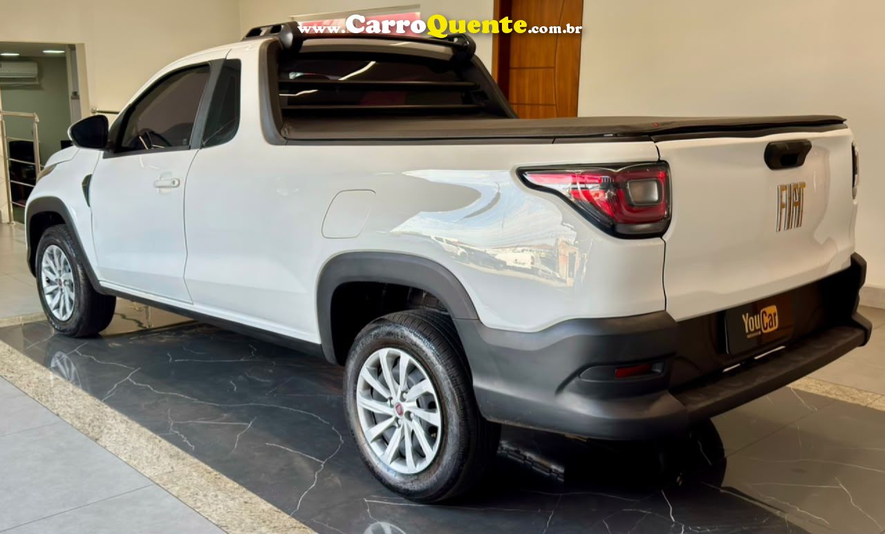 FIAT   STRADA ENDURANCE 1.4 FLEX 8V CS PLUS   BRANCO 2023 1.4 FLEX - Loja