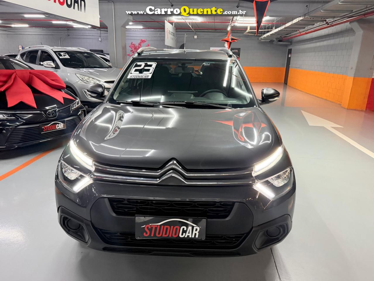CITROËN   C3 FEEL 1.6 FLEX 16V 5P MEC.   CINZA 2023 1.6 FLEX - Loja