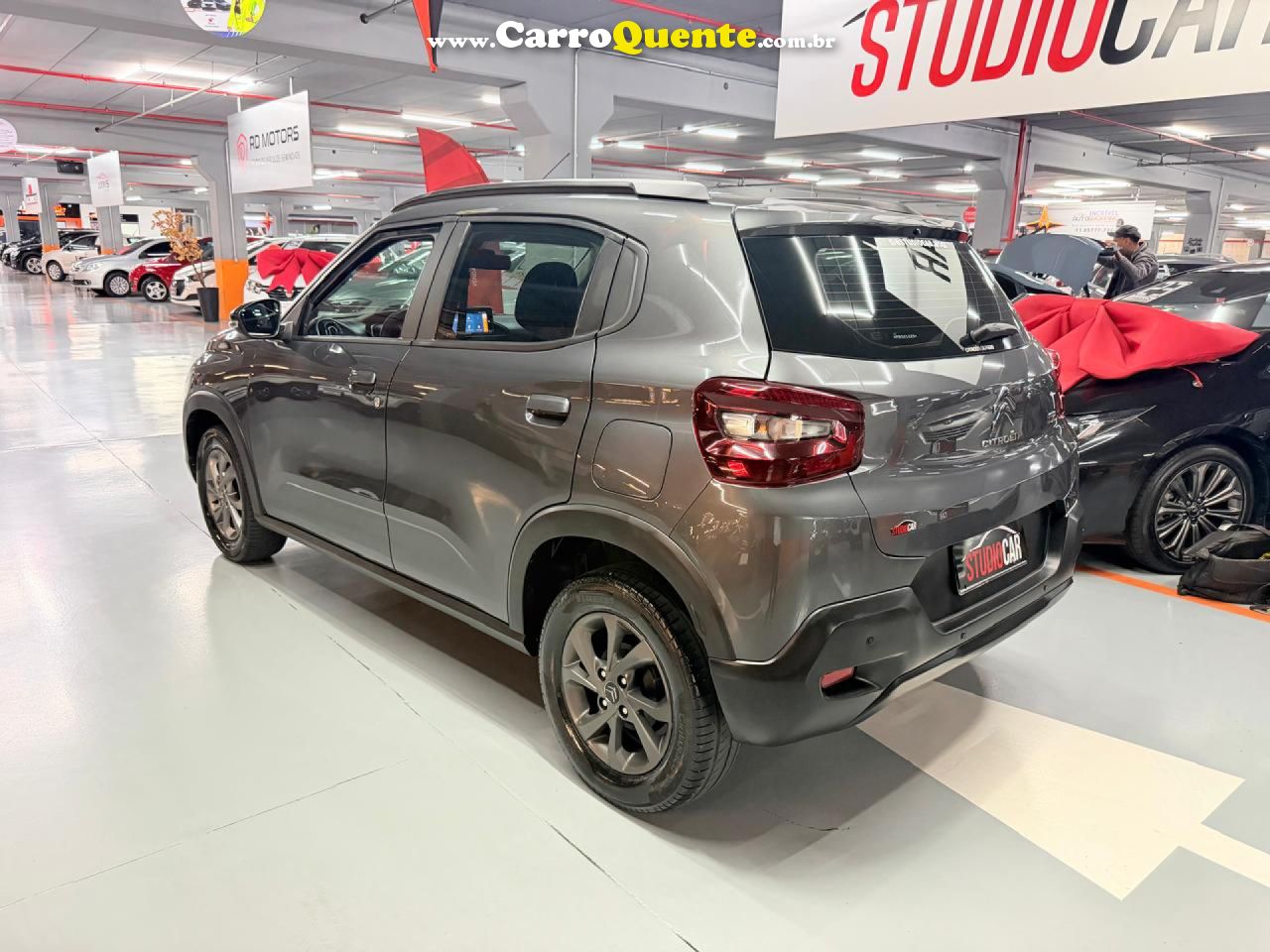 CITROËN   C3 FEEL 1.6 FLEX 16V 5P MEC.   CINZA 2023 1.6 FLEX - Loja