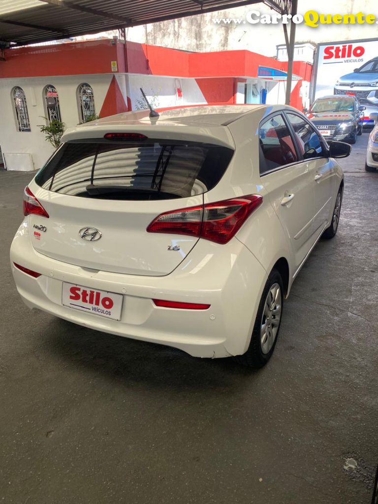 HYUNDAI   HB20 C.C.PLUSC.STYLE 1.6 FLEX 16V MEC.   BRANCO 2018 1.6 FLEX - Loja