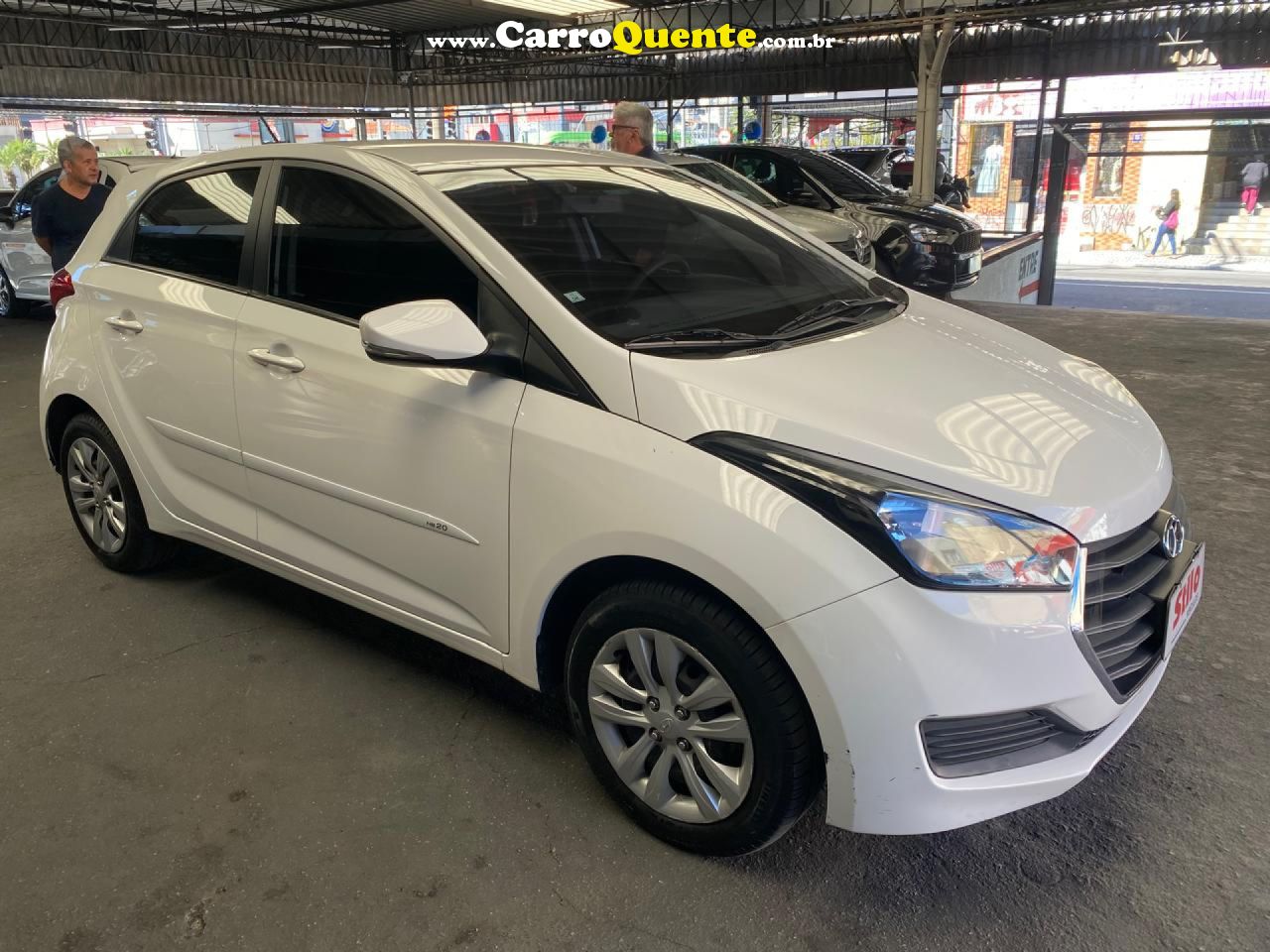 HYUNDAI   HB20 C.C.PLUSC.STYLE 1.6 FLEX 16V MEC.   BRANCO 2018 1.6 FLEX - Loja