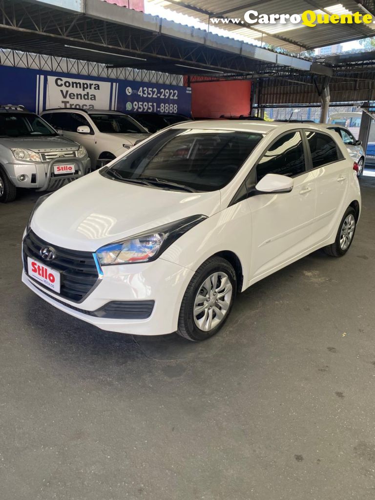 HYUNDAI   HB20 C.C.PLUSC.STYLE 1.6 FLEX 16V MEC.   BRANCO 2018 1.6 FLEX - Loja