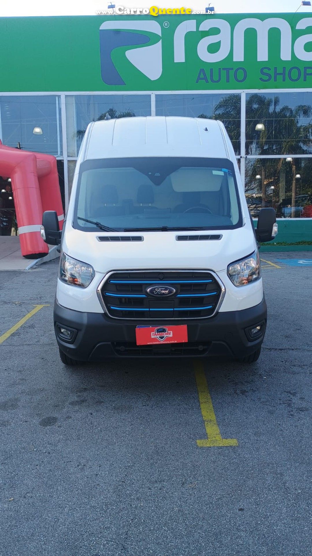 FORD   FORD ETRANSIT 350 FL   BRANCO 2024 ELETRICA ELÉTRICO - Loja
