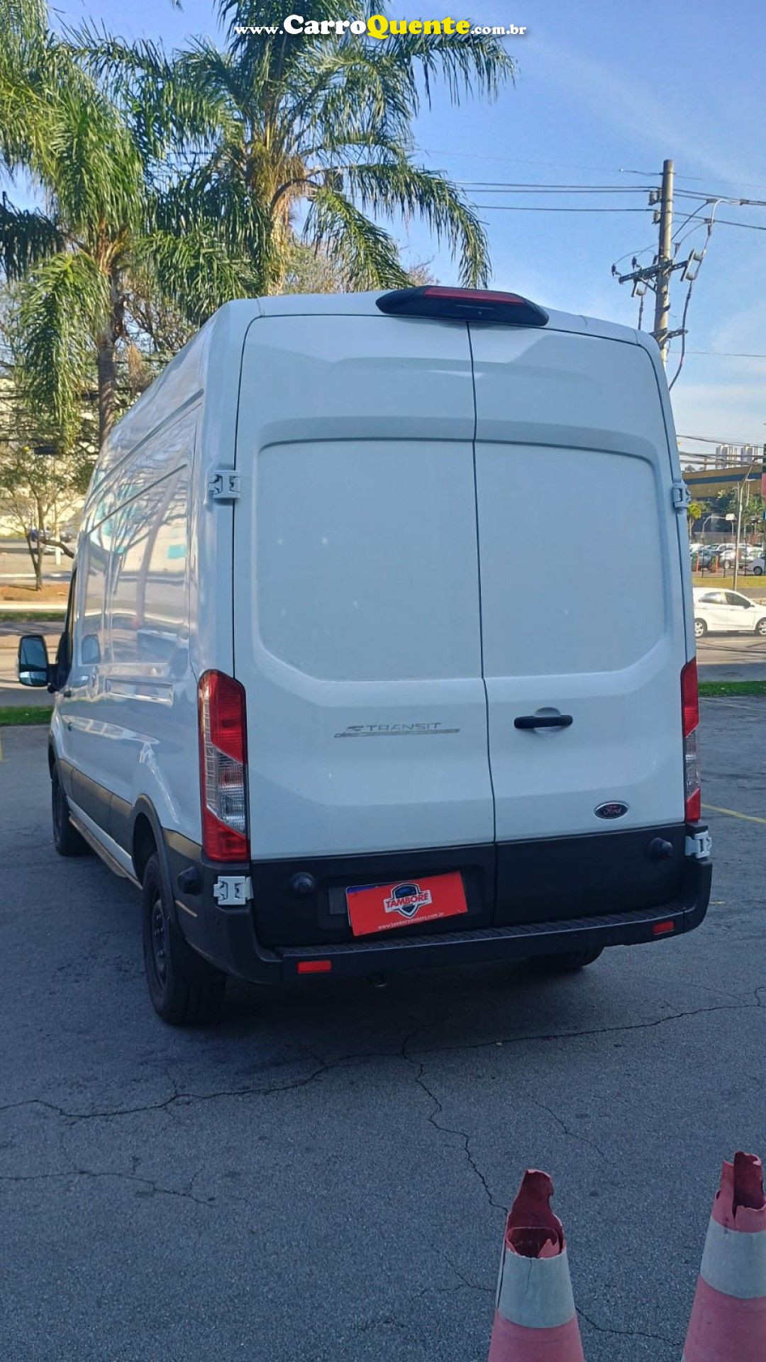 FORD   FORD ETRANSIT 350 FL   BRANCO 2024 ELETRICA ELÉTRICO - Loja