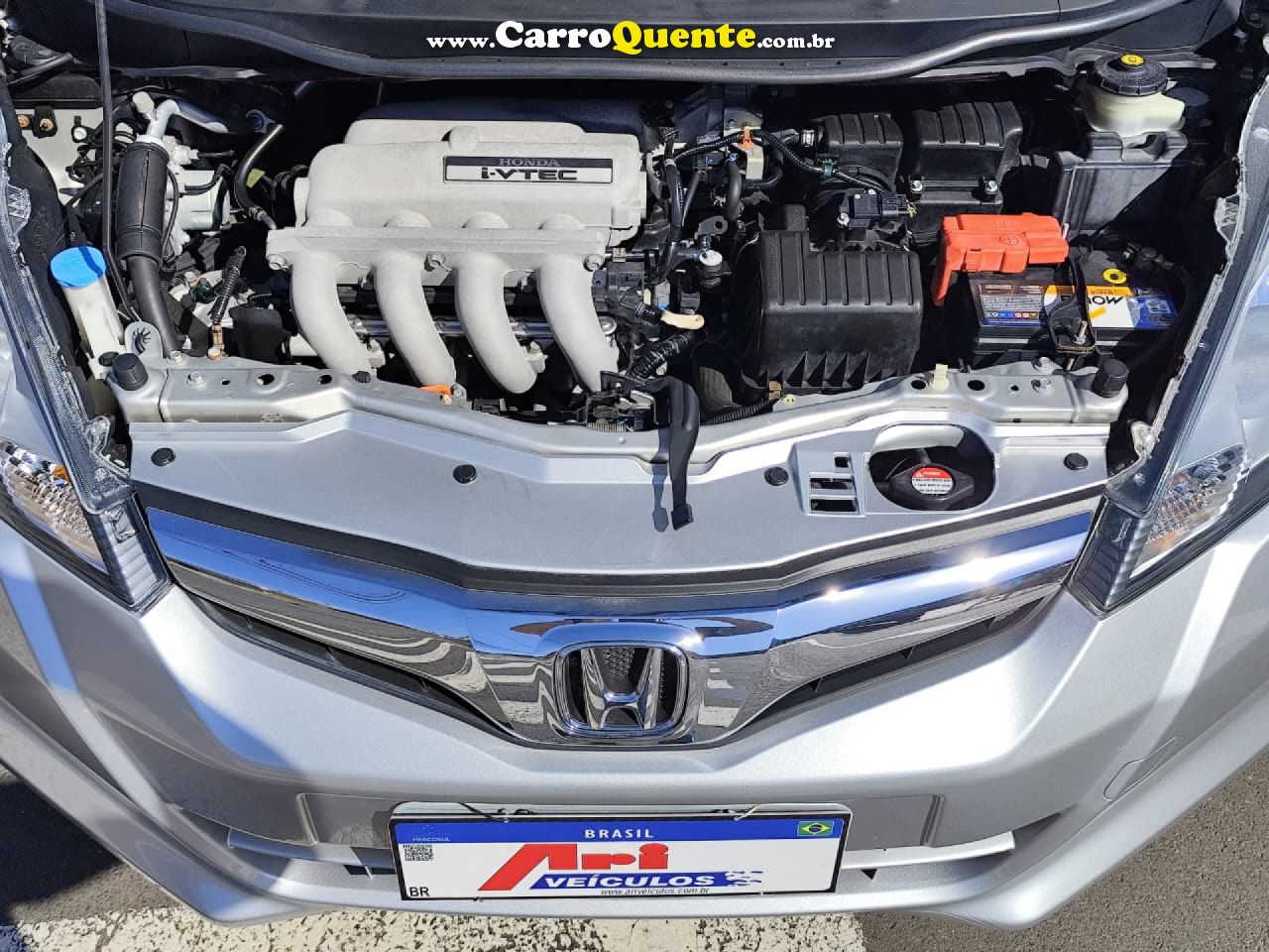 HONDA   FIT LX 1.4 1.4 FLEX 8V16V 5P MEC.   PRATA 2013 1.4 FLEX - Loja