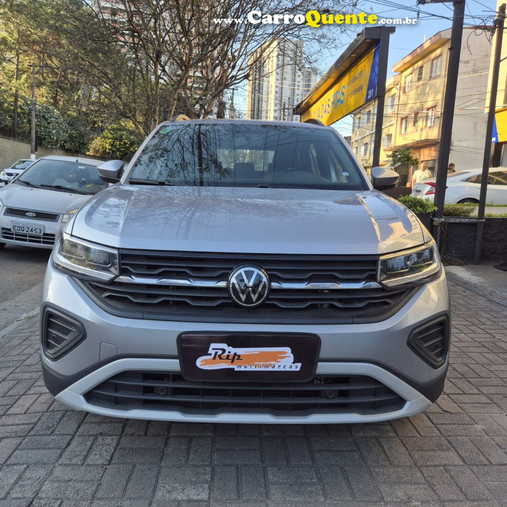 VOLKSWAGEN   T-CROSS COMFOR. 200 TSI 1.0 FLEX 5P AUT.   PRATA 2025 1.0 FLEX - Loja
