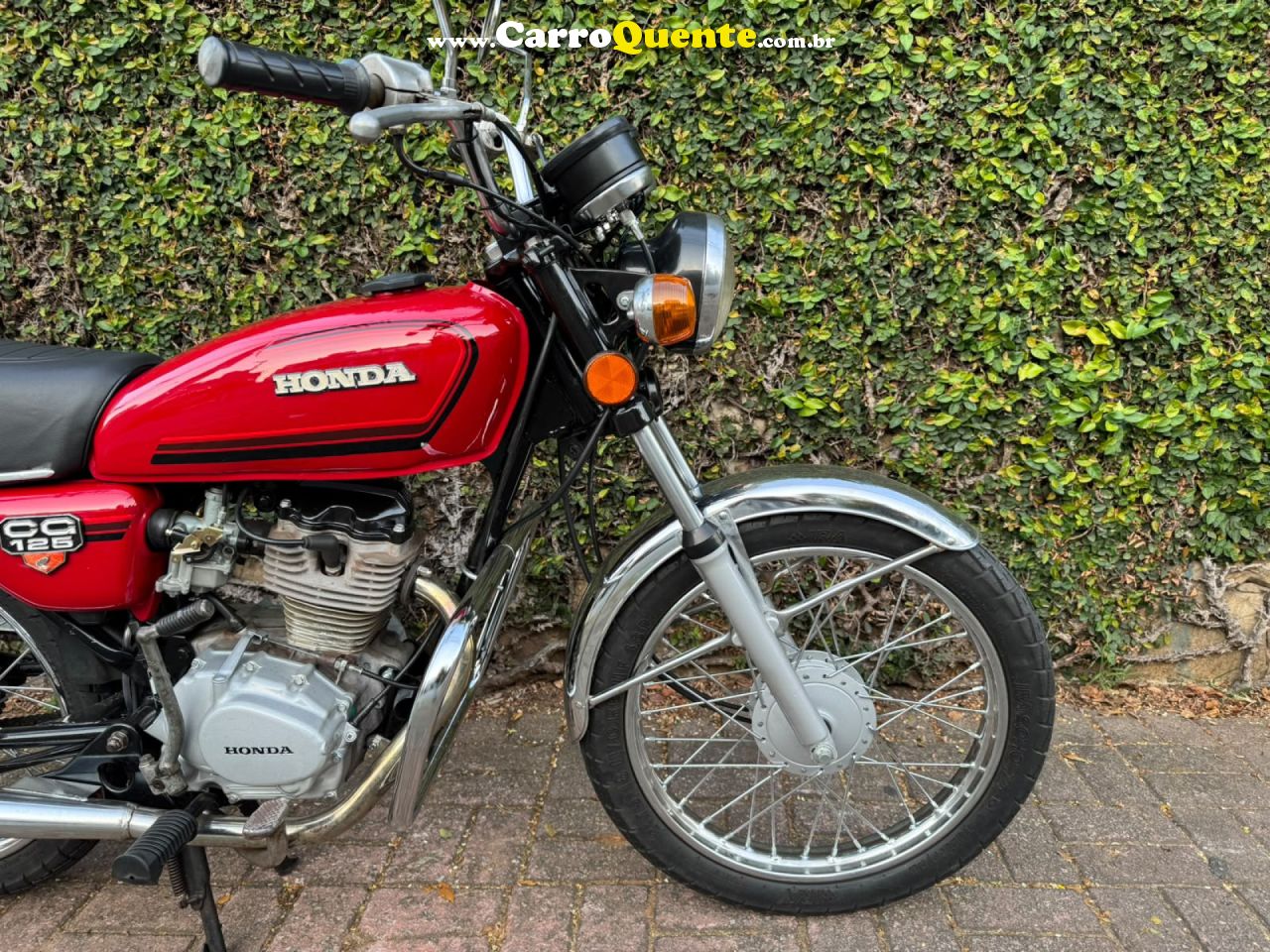 HONDA   CG 125   VERMELHO 1982 125 GASOLINA - Loja