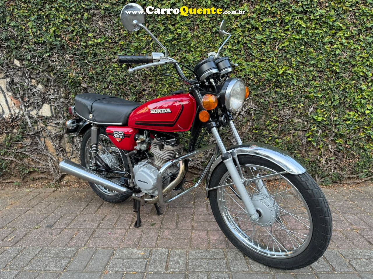 HONDA   CG 125   VERMELHO 1982 125 GASOLINA - Loja