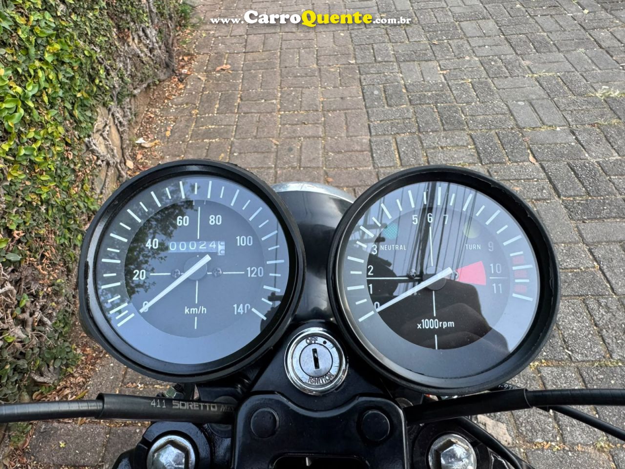 HONDA   CG 125   VERMELHO 1982 125 GASOLINA - Loja