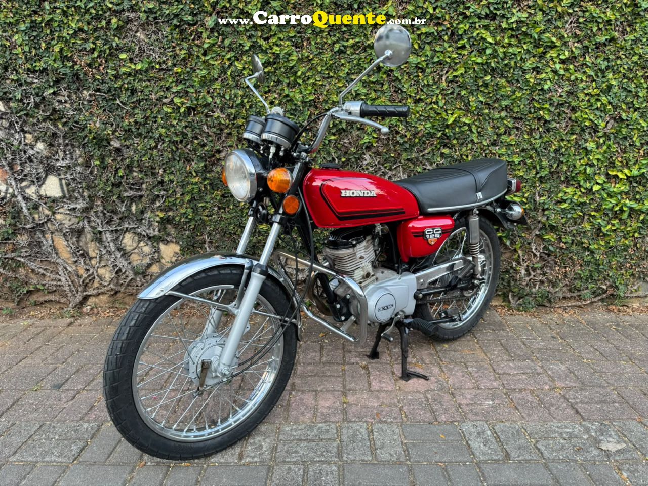 HONDA   CG 125   VERMELHO 1982 125 GASOLINA - Loja