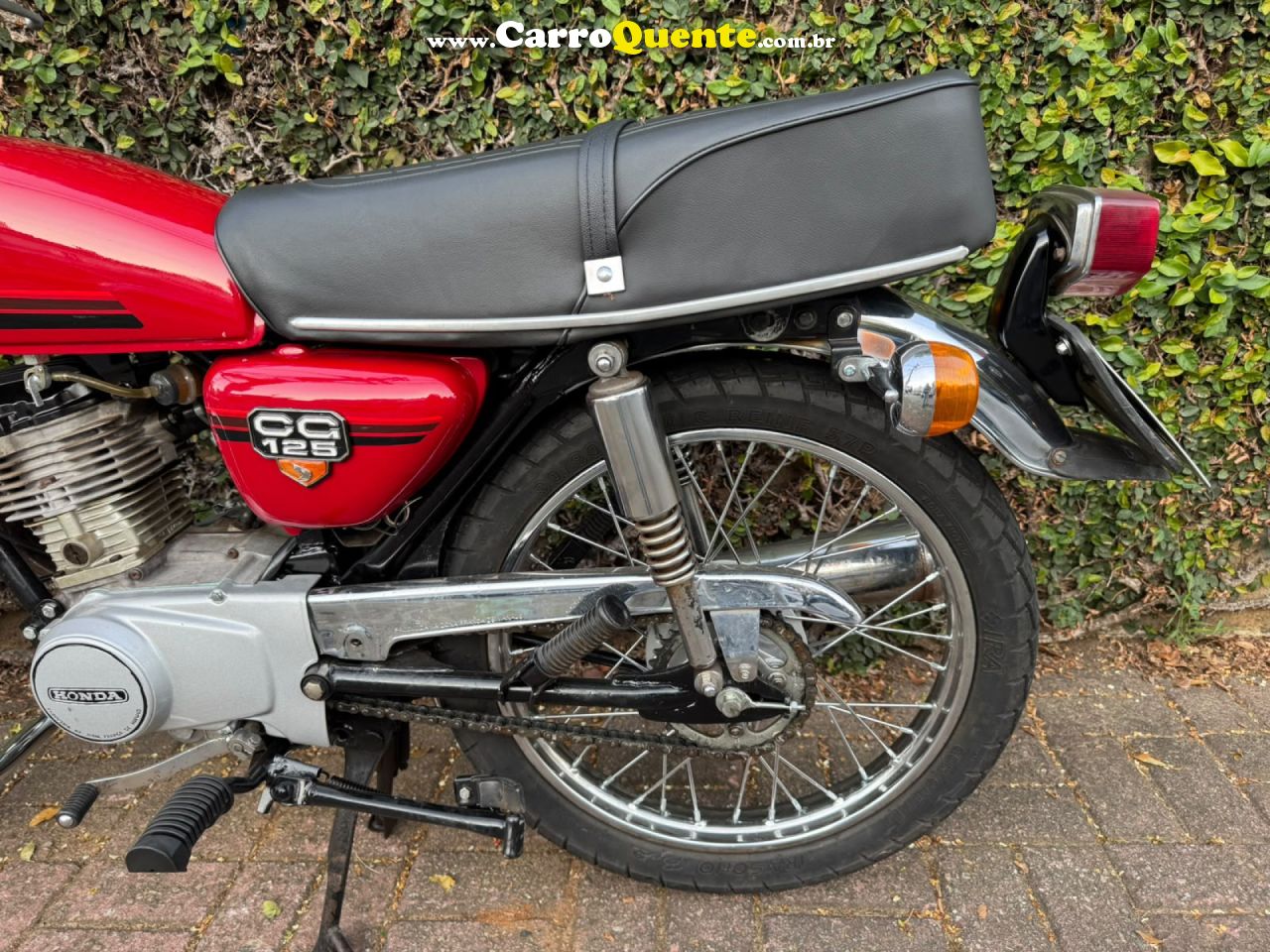 HONDA   CG 125   VERMELHO 1982 125 GASOLINA - Loja