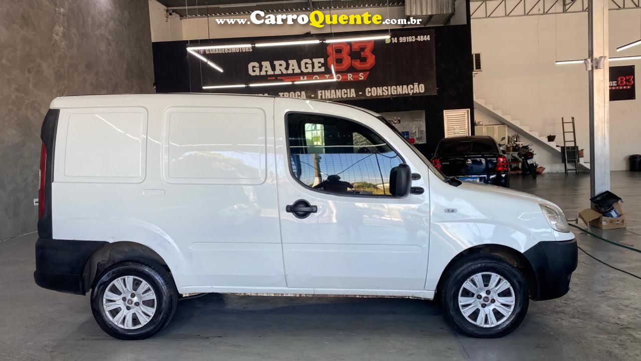 FIAT   DOBLO  CARGO 1.4 MPI FIRE FLEX 8V 3P   BRANCO 2013 1.4 FLEX - Loja