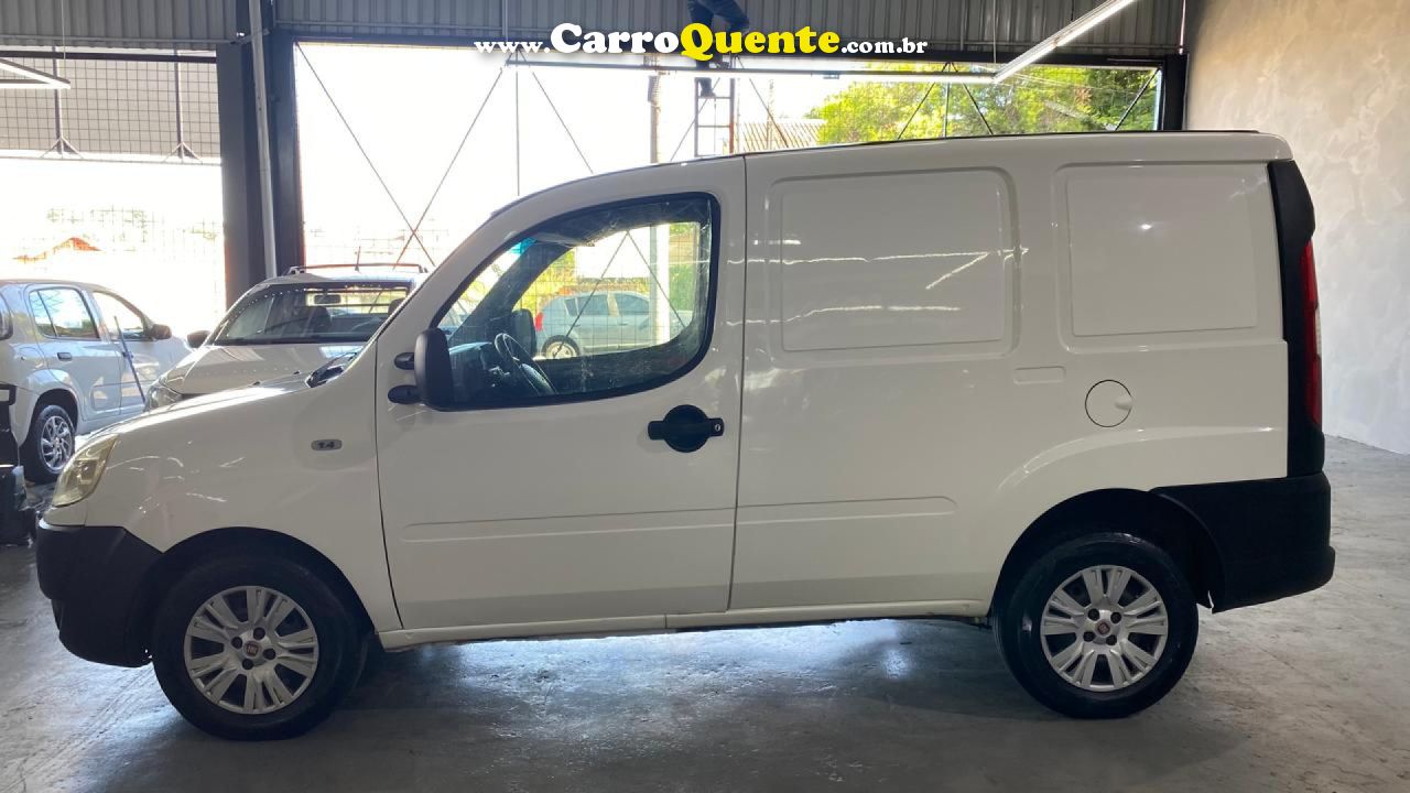 FIAT   DOBLO  CARGO 1.4 MPI FIRE FLEX 8V 3P   BRANCO 2013 1.4 FLEX - Loja