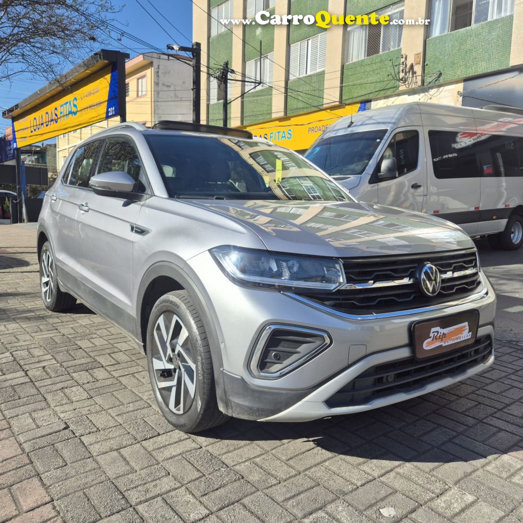 VOLKSWAGEN   T-CROSS HIG. 250 TSI 1.4 FLEX 16V 5P AUT   PRATA 2025 1.4 FLEX - Loja