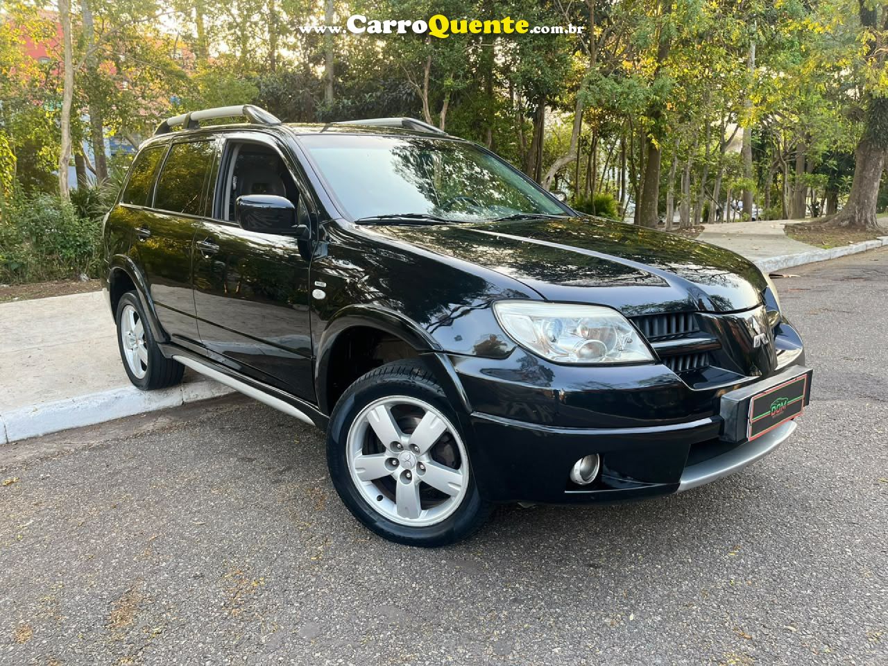 MITSUBISHI   AIRTREK 2.4 16V 163CV 136CV 4X4 5P AUT.   PRETO 2007 2.4 GASOLINA - Loja
