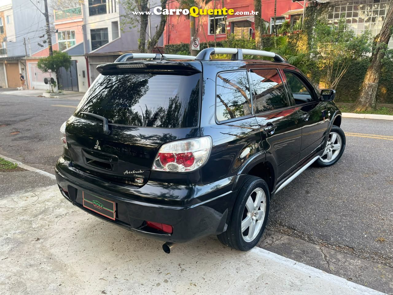 MITSUBISHI   AIRTREK 2.4 16V 163CV 136CV 4X4 5P AUT.   PRETO 2007 2.4 GASOLINA - Loja