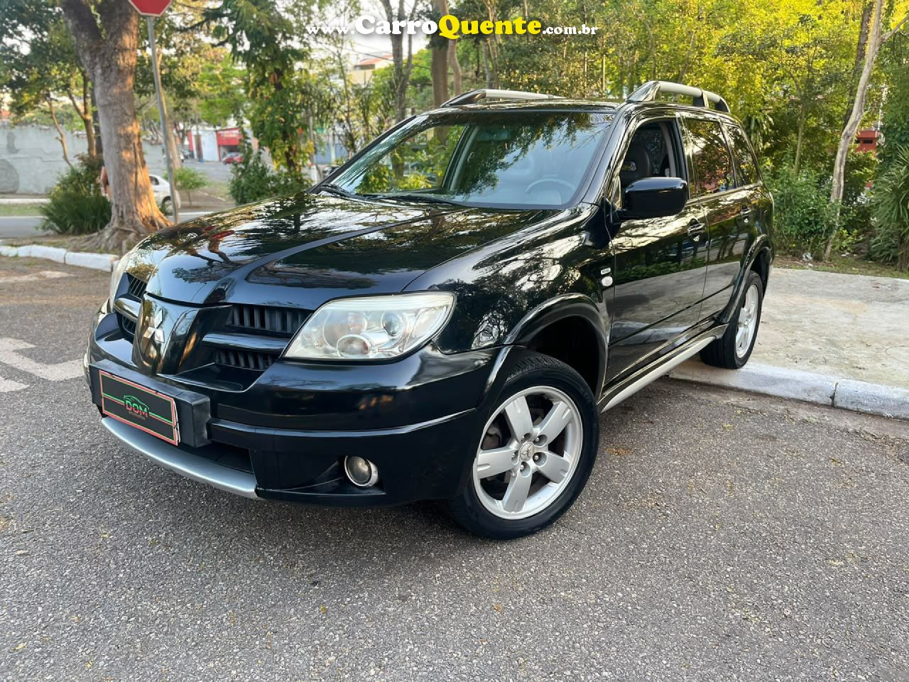 MITSUBISHI   AIRTREK 2.4 16V 163CV 136CV 4X4 5P AUT.   PRETO 2007 2.4 GASOLINA - Loja