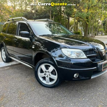 MITSUBISHI   AIRTREK 2.4 16V 163CV 136CV 4X4 5P AUT.   PRETO 2007 2.4 GASOLINA