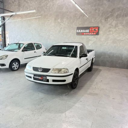 VOLKSWAGEN   SAVEIRO 1.6 MI 1.6MI CITY TOTAL FLEX 8V   BRANCO 2003 1.6 GASOLINA